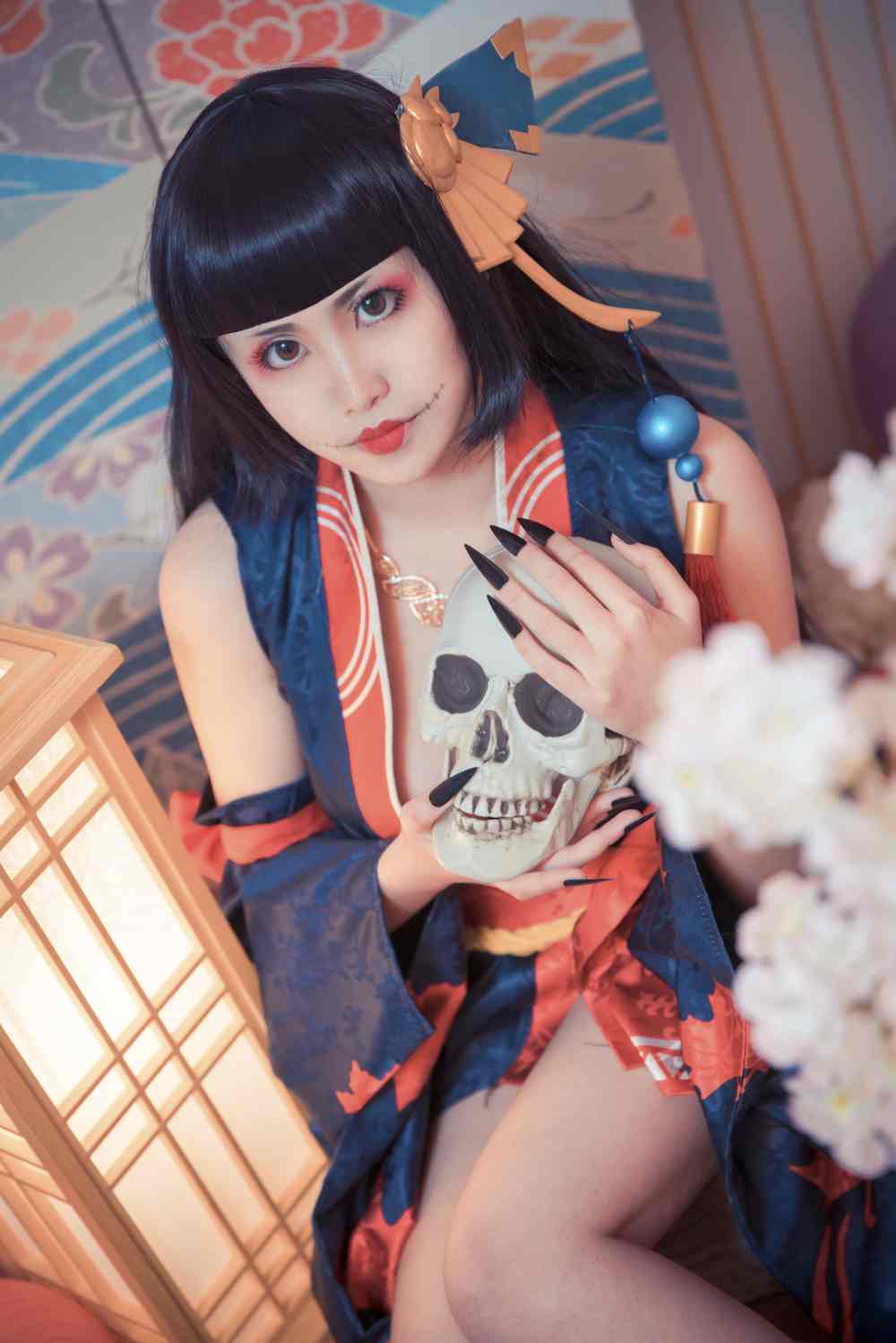 《77游戏社第3297期》阴阳师鬼女红叶cosplay