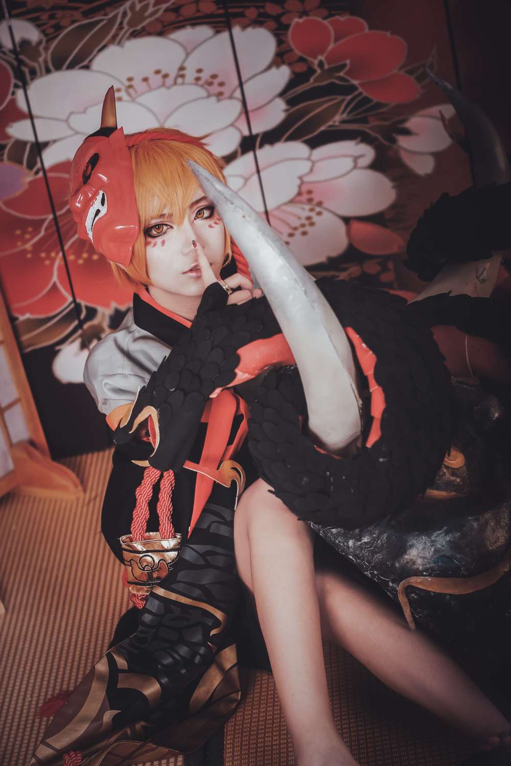 《77游戏社第3291期》阴阳师般若Cosplay