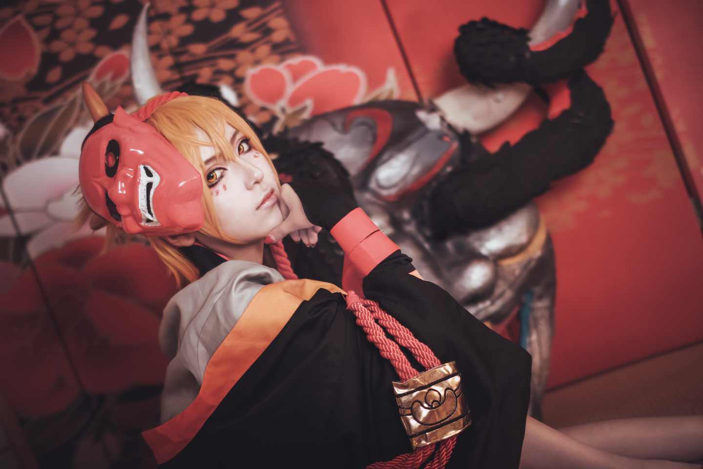 《77游戏社第3291期》阴阳师般若Cosplay