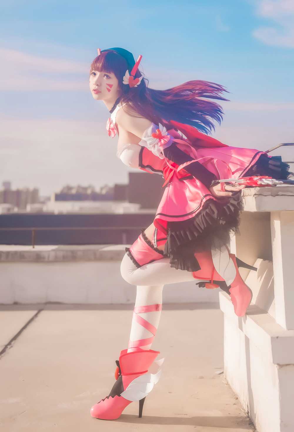 《77游戏社第3116期》守望先锋 d.va 魔法少女