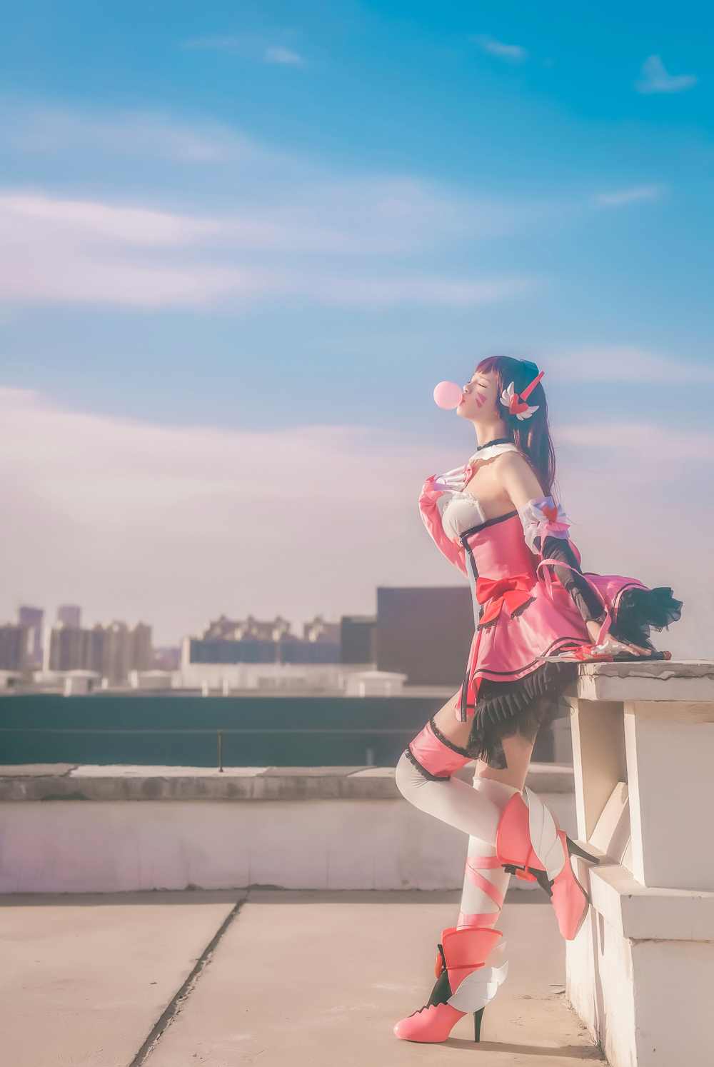 《77游戏社第3116期》守望先锋 d.va 魔法少女