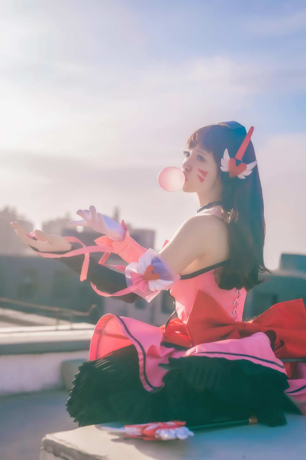 《77游戏社第3116期》守望先锋 d.va 魔法少女