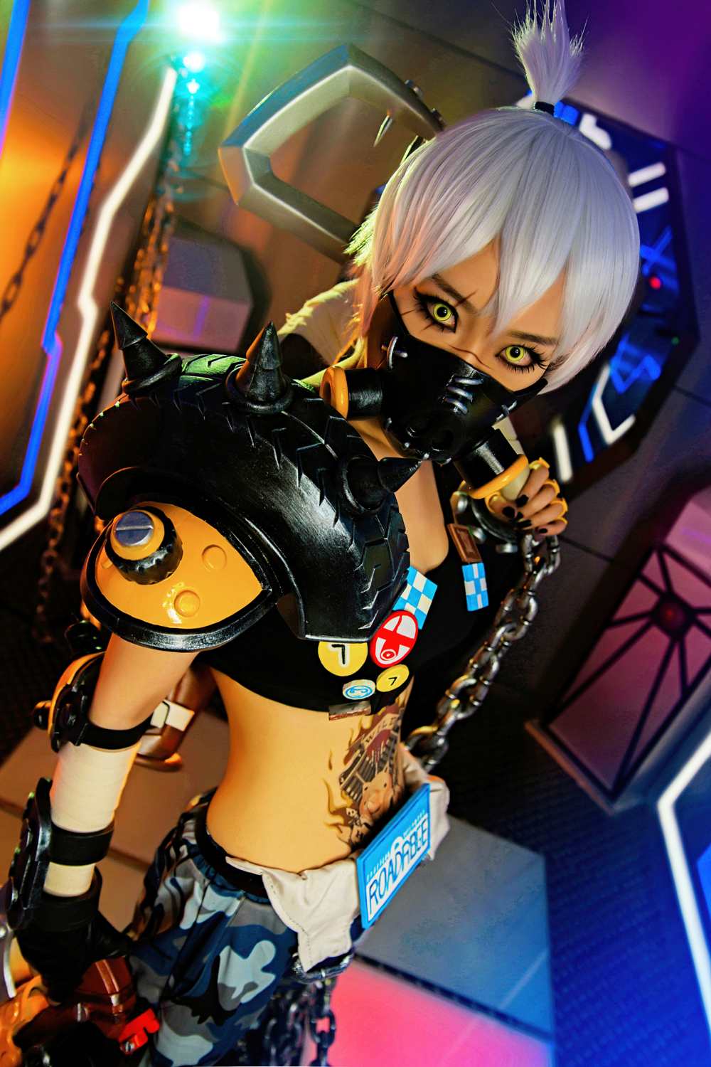 《77游戏社第3141期》守望先锋路霸cosplay