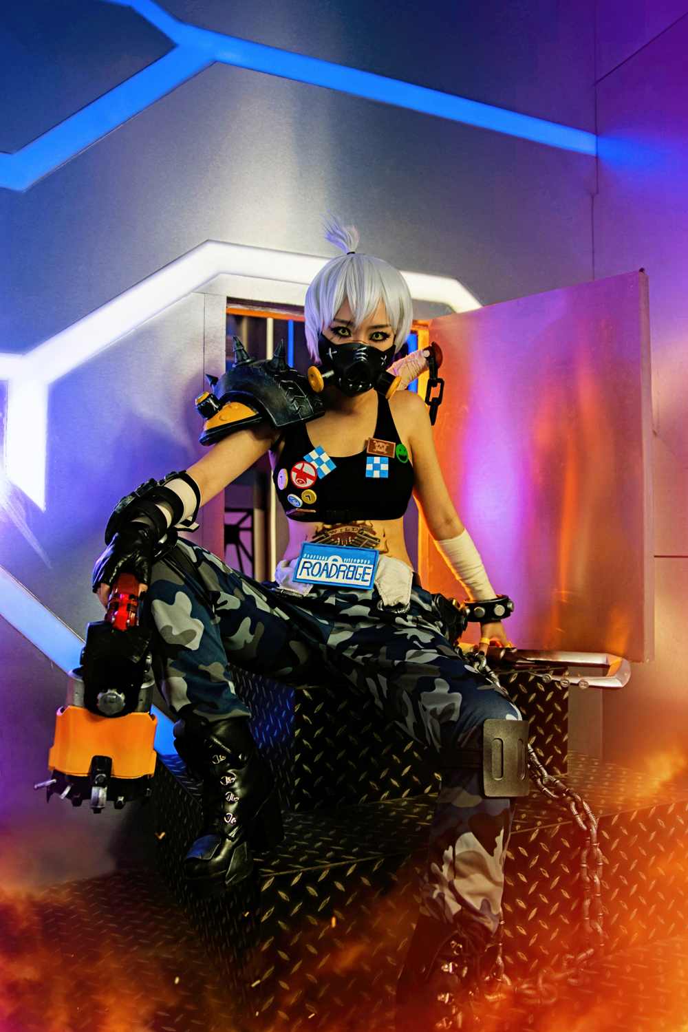 《77游戏社第3141期》守望先锋路霸cosplay