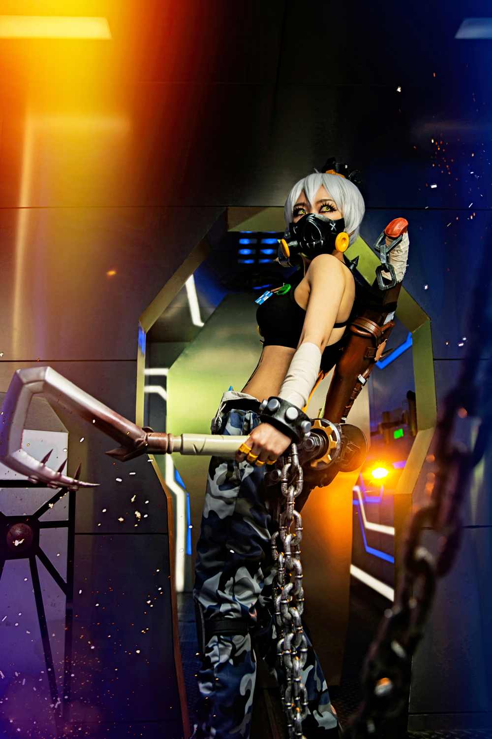 《77游戏社第3141期》守望先锋路霸cosplay