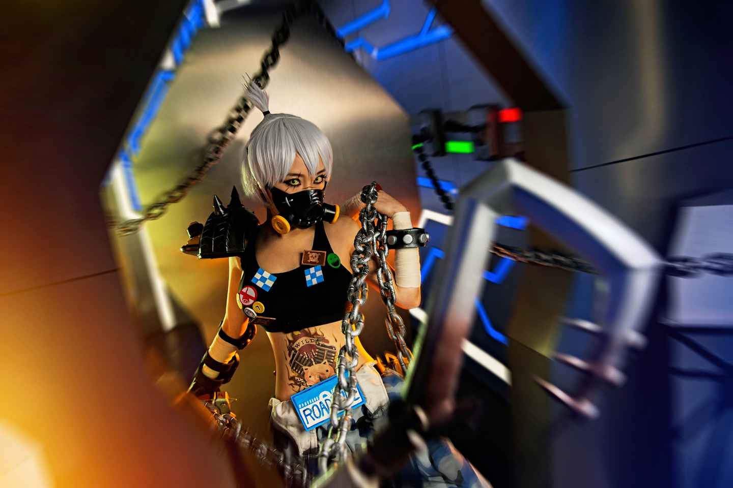 《77游戏社第3141期》守望先锋路霸cosplay