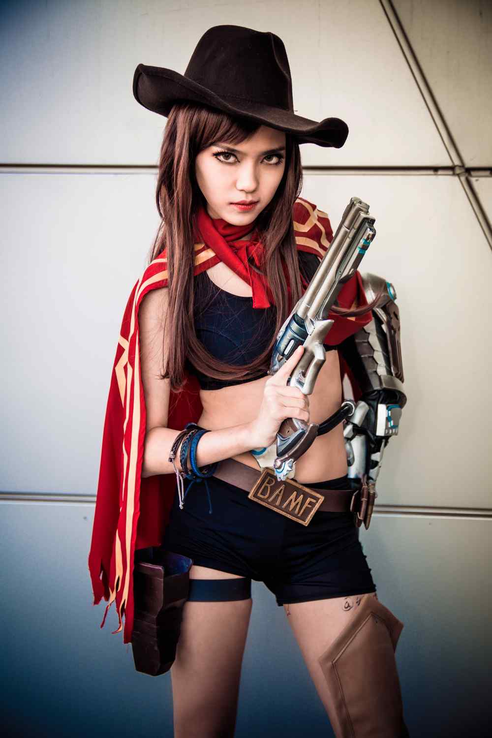 《77游戏社第3142期》守望先锋麦克雷cosplay