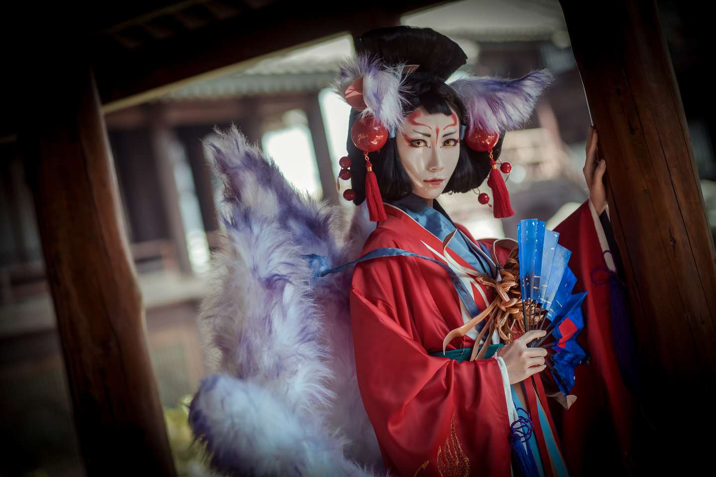 《77游戏社第3012期》阴阳师 玉藻前 cosplay