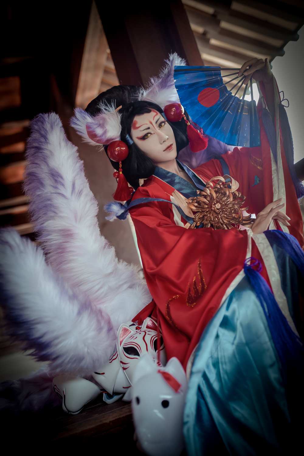 《77游戏社第3012期》阴阳师 玉藻前 cosplay