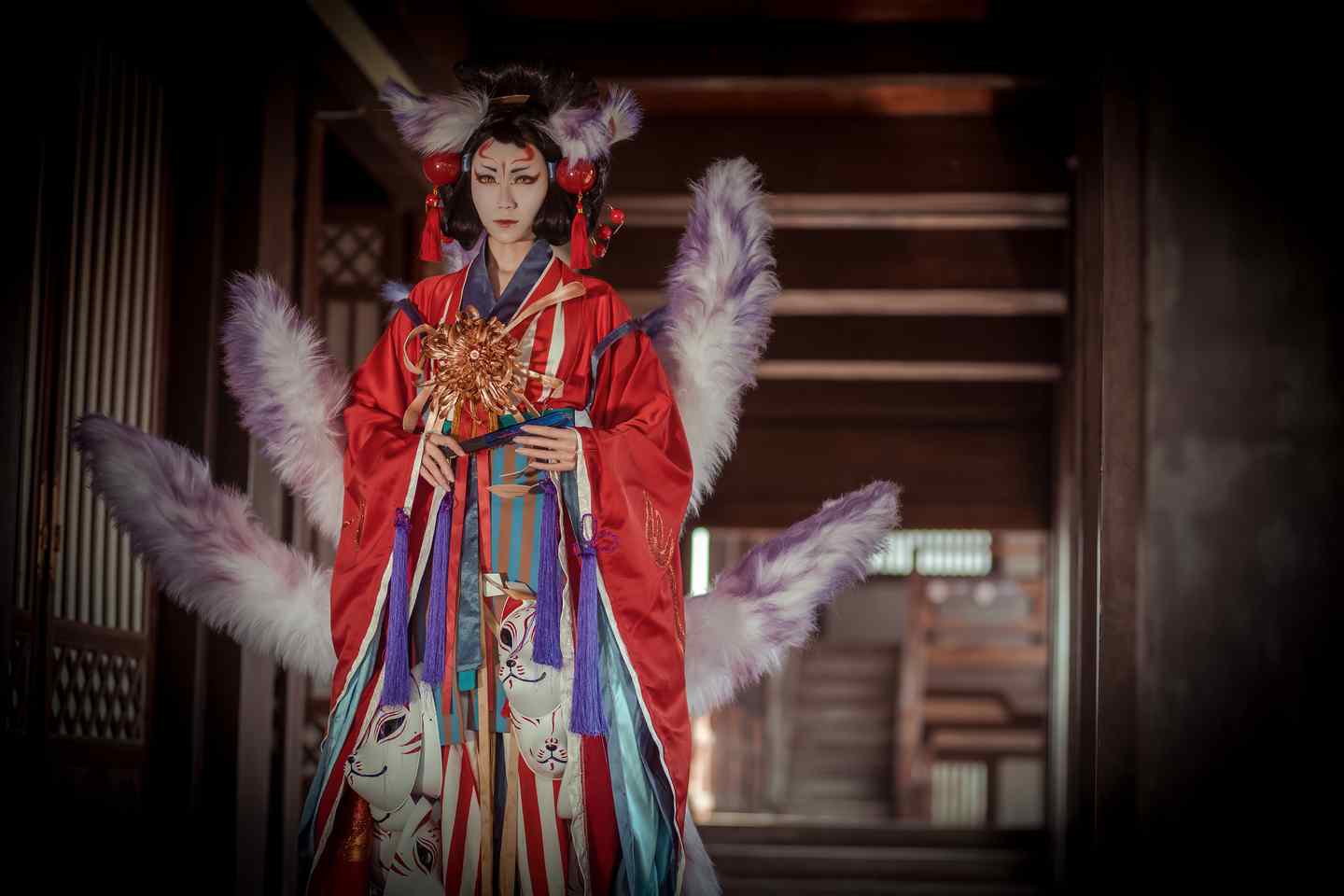 《77游戏社第3012期》阴阳师 玉藻前 cosplay
