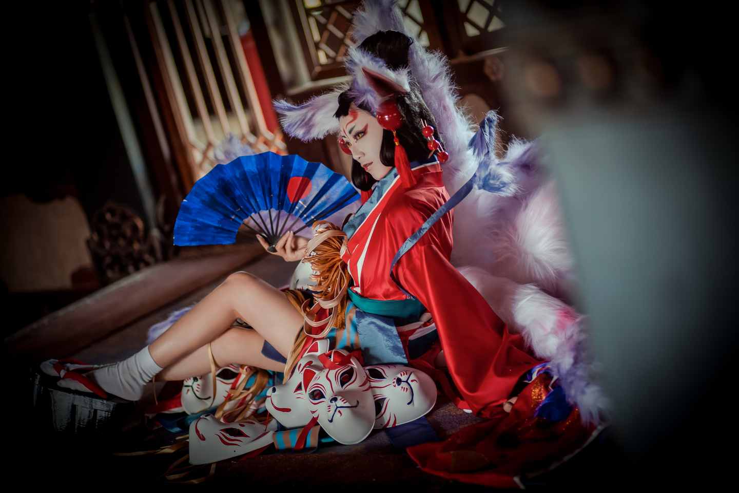 《77游戏社第3012期》阴阳师 玉藻前 cosplay