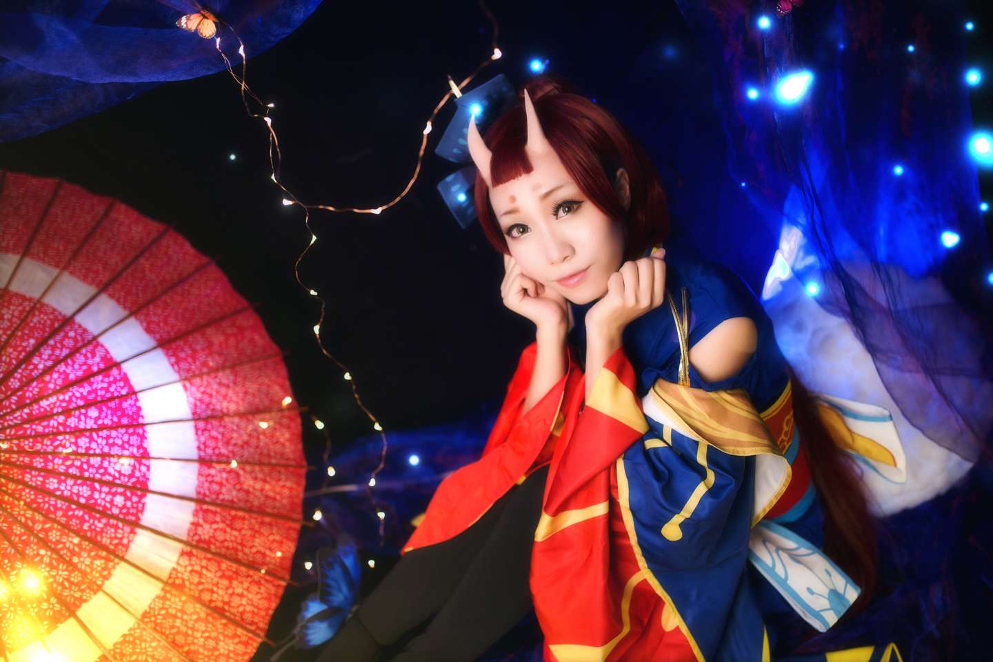 《77游戏社第3011期》阴阳师 萤草 cosplay