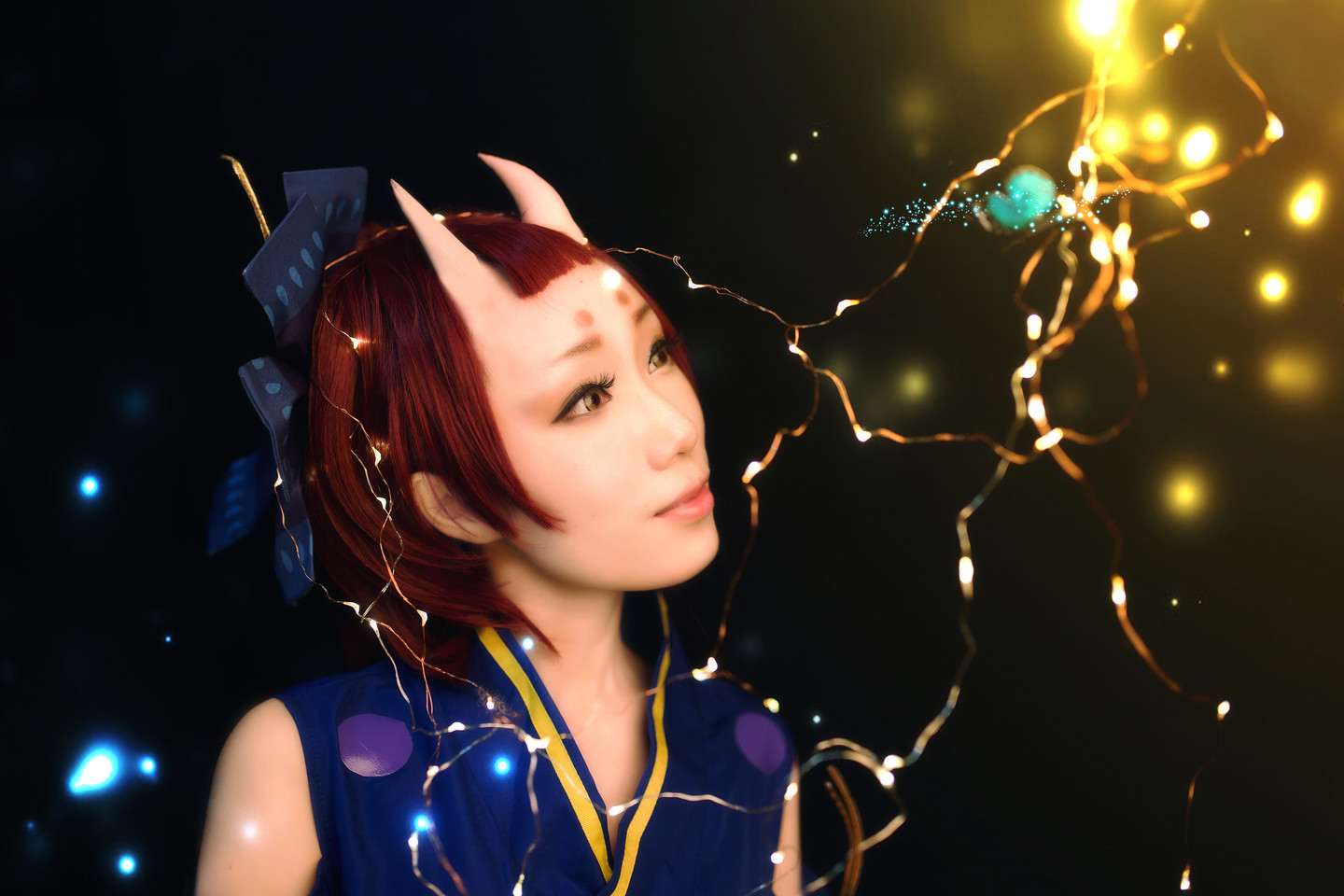《77游戏社第3011期》阴阳师 萤草 cosplay
