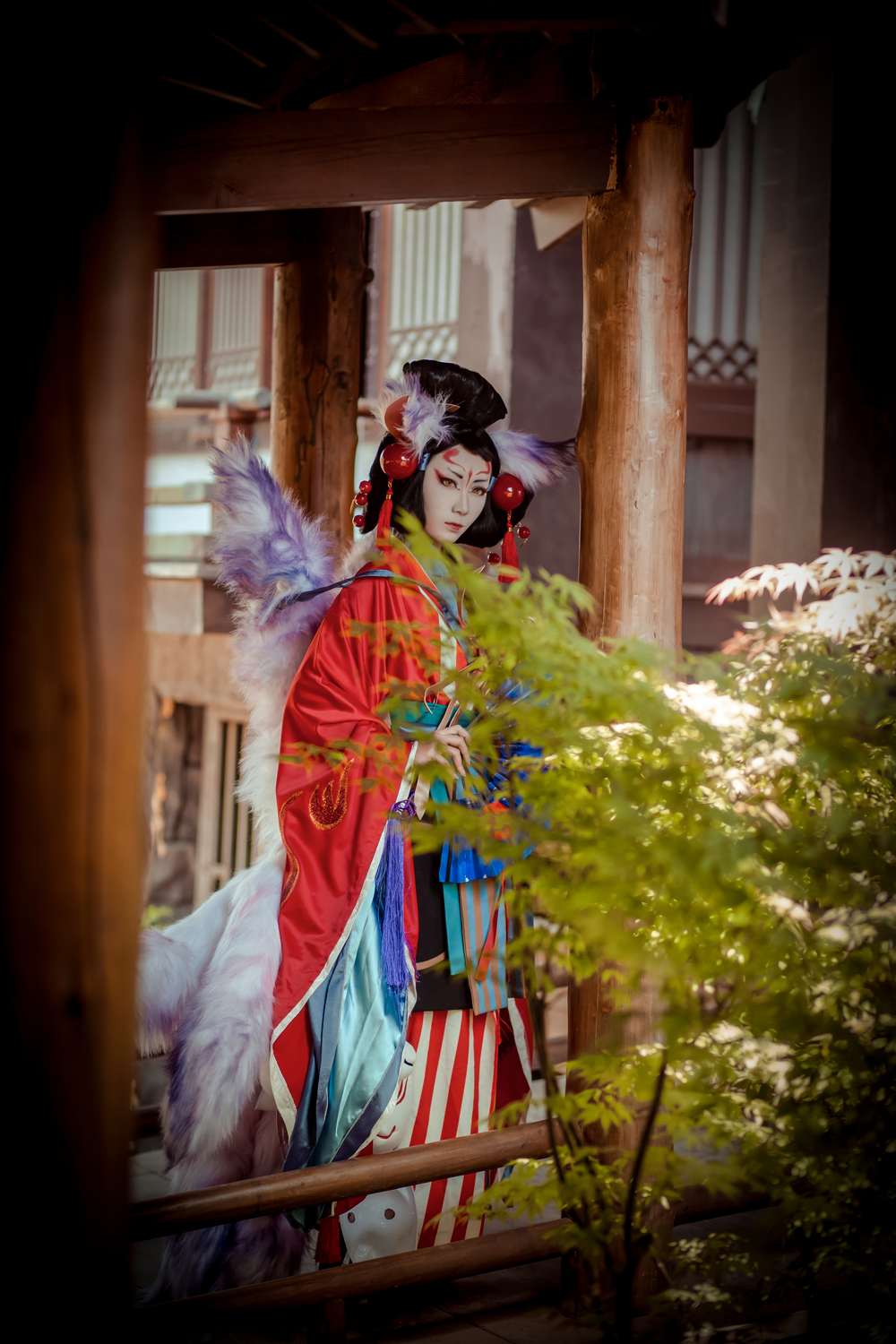 《77游戏社第3012期》阴阳师 玉藻前 cosplay