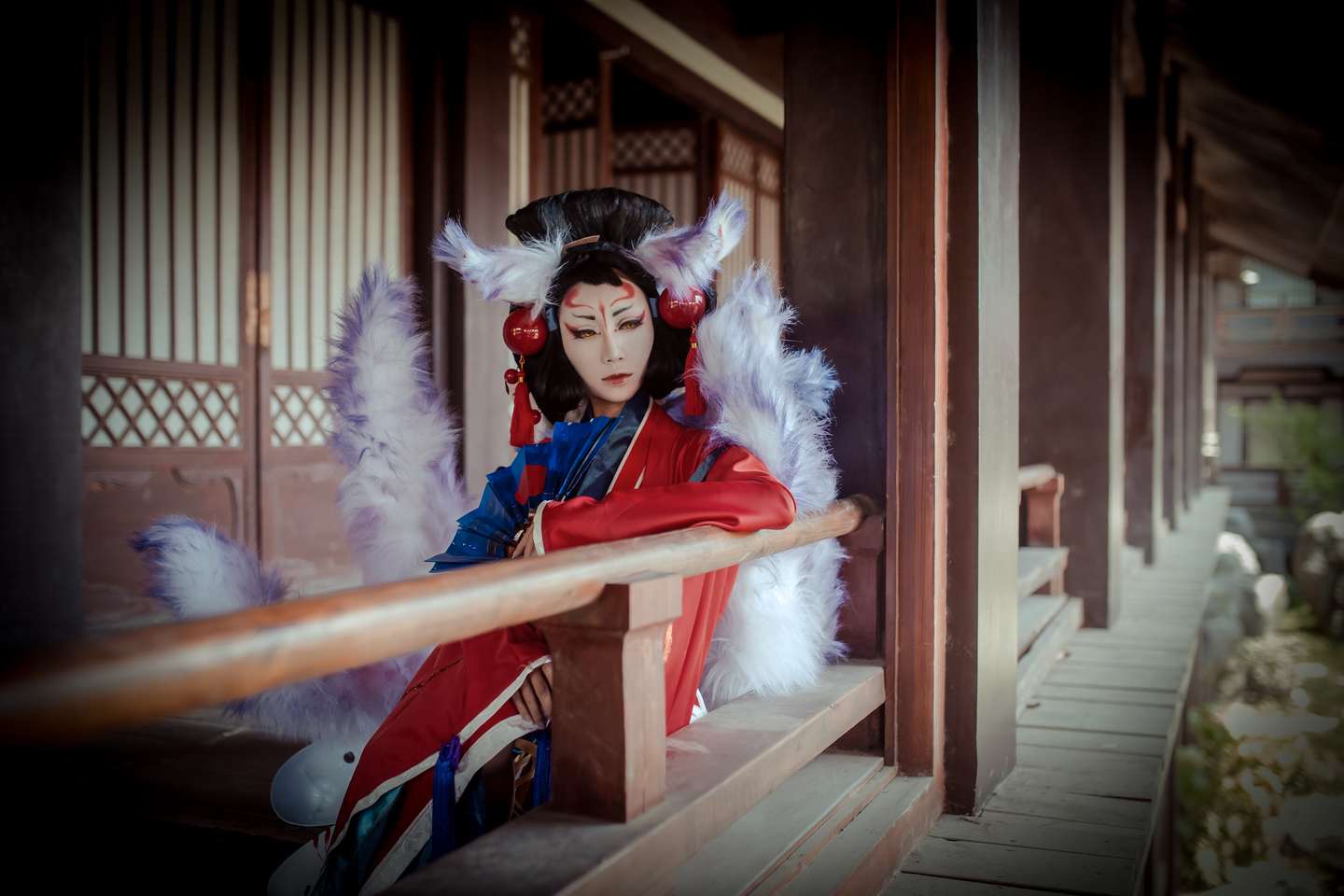 《77游戏社第3012期》阴阳师 玉藻前 cosplay