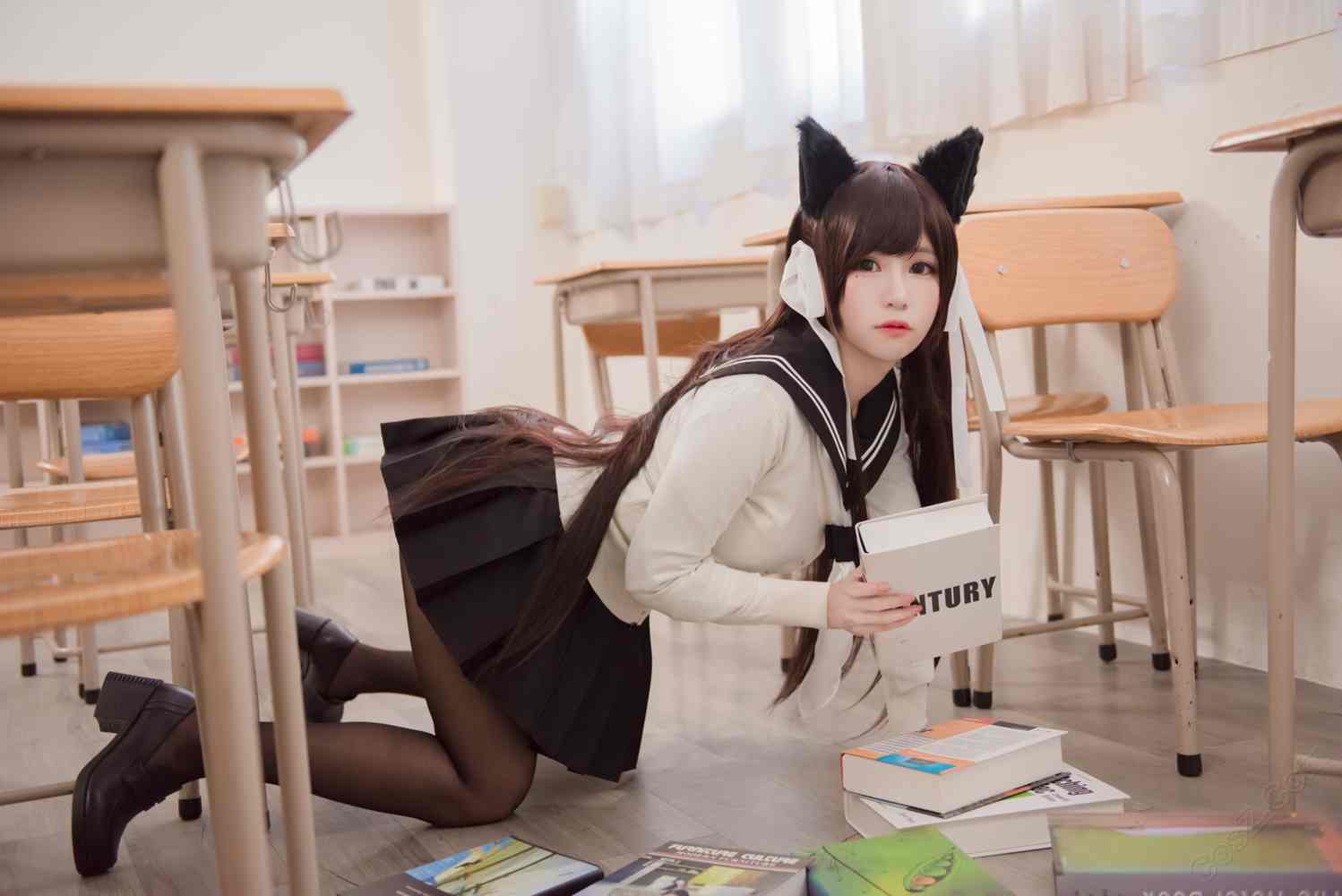 《C站·JK·第394期》一只JK喵喵