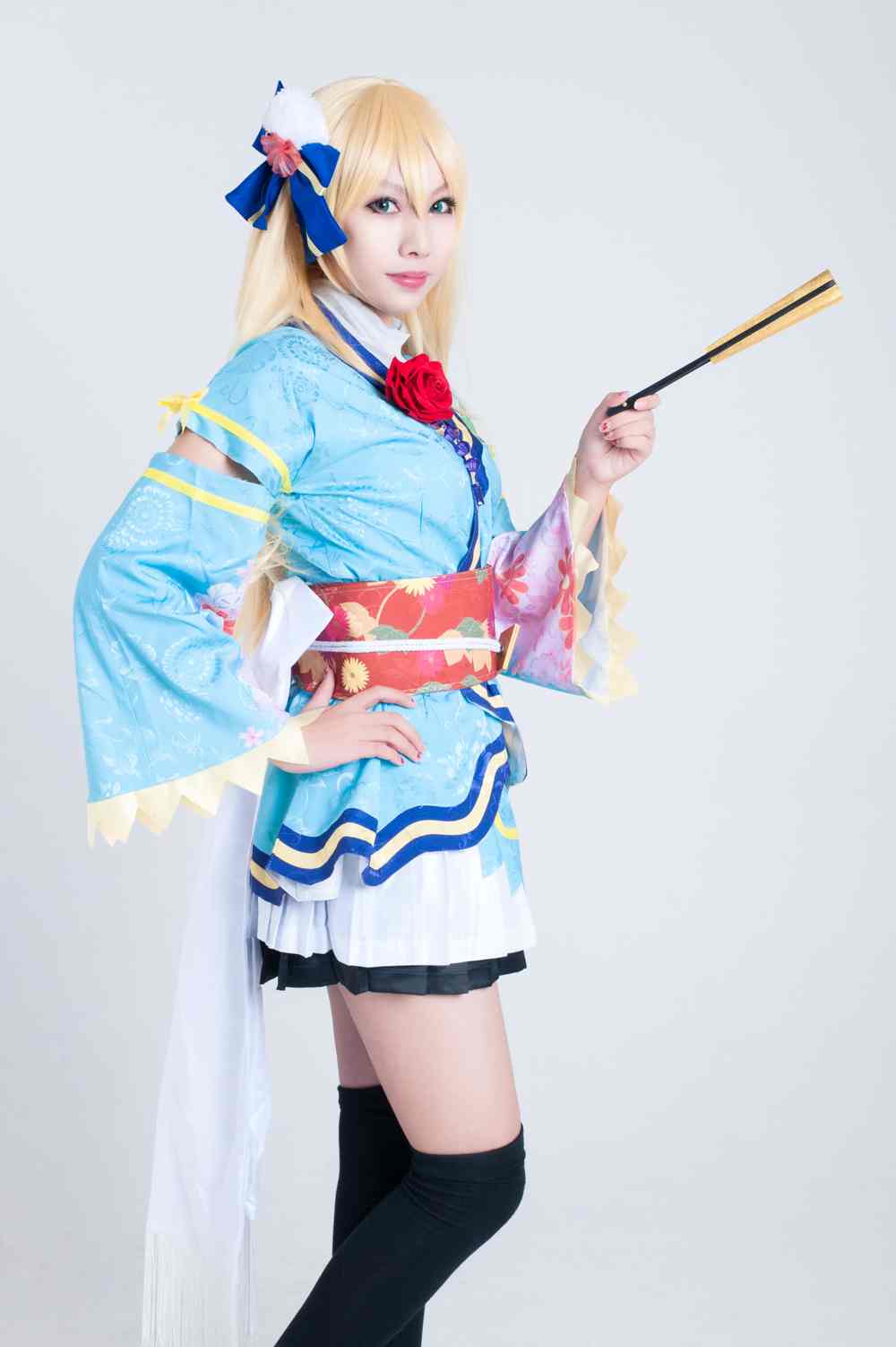 《C站·JK·第373期》绚濑绘里aa打歌服和服