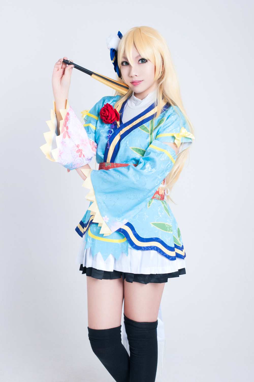 《C站·JK·第373期》绚濑绘里aa打歌服和服