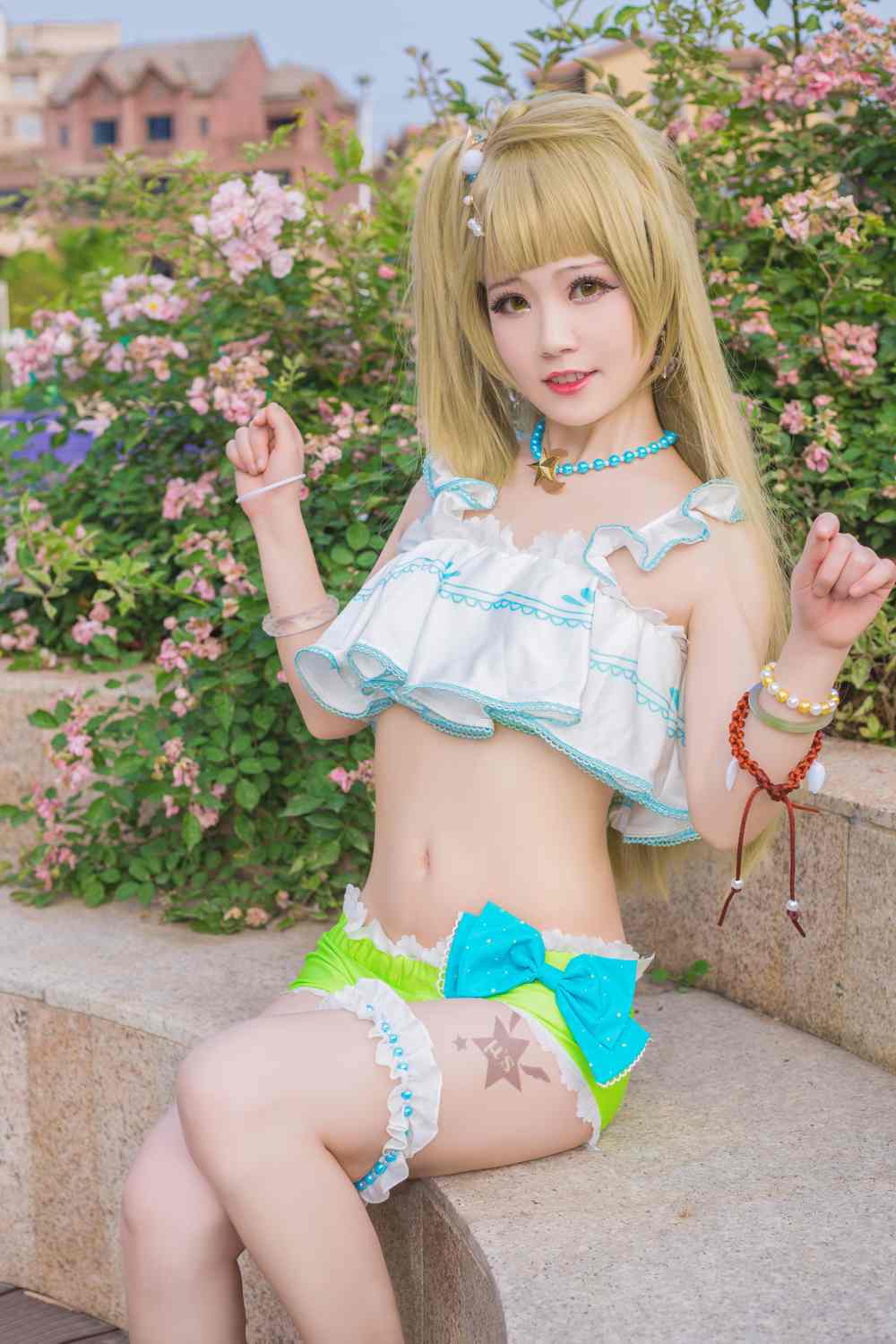 《77游戏社第852期》lovelive!南小鸟泳装cos