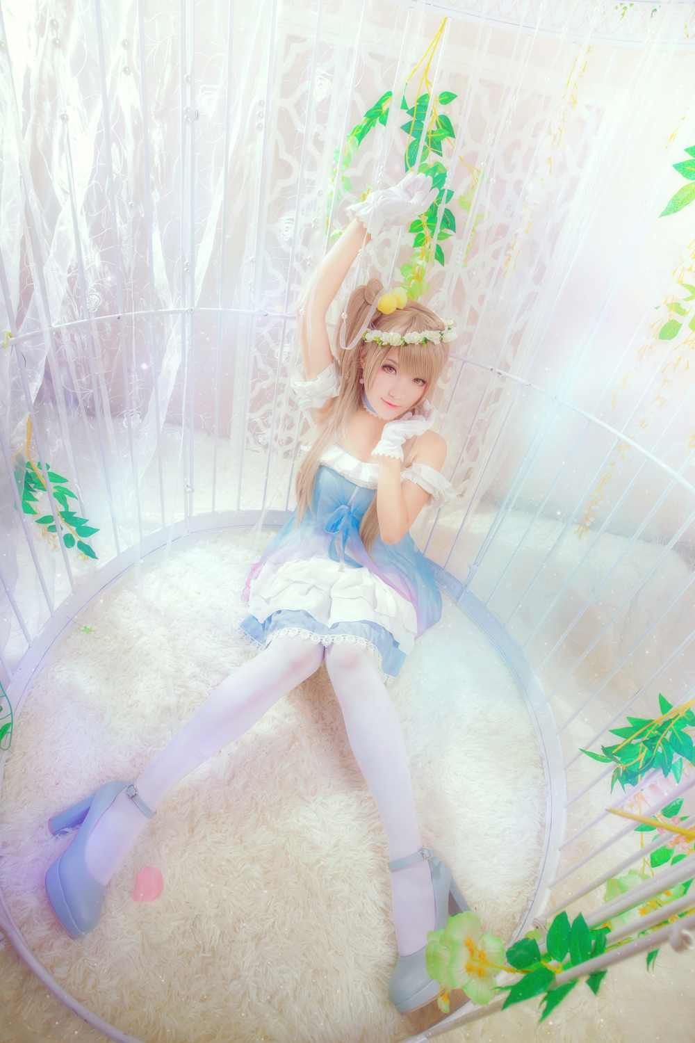 《77游戏社第846期》LoveLive！南小鸟蓝纱打歌服