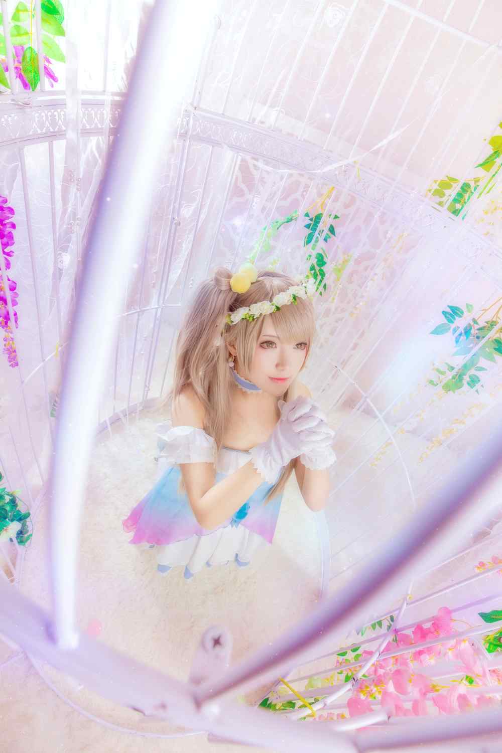 《77游戏社第846期》LoveLive！南小鸟蓝纱打歌服