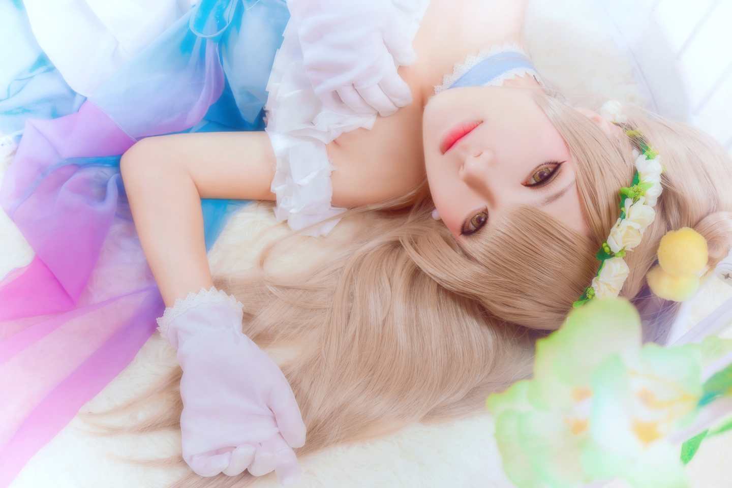《77游戏社第846期》LoveLive！南小鸟蓝纱打歌服