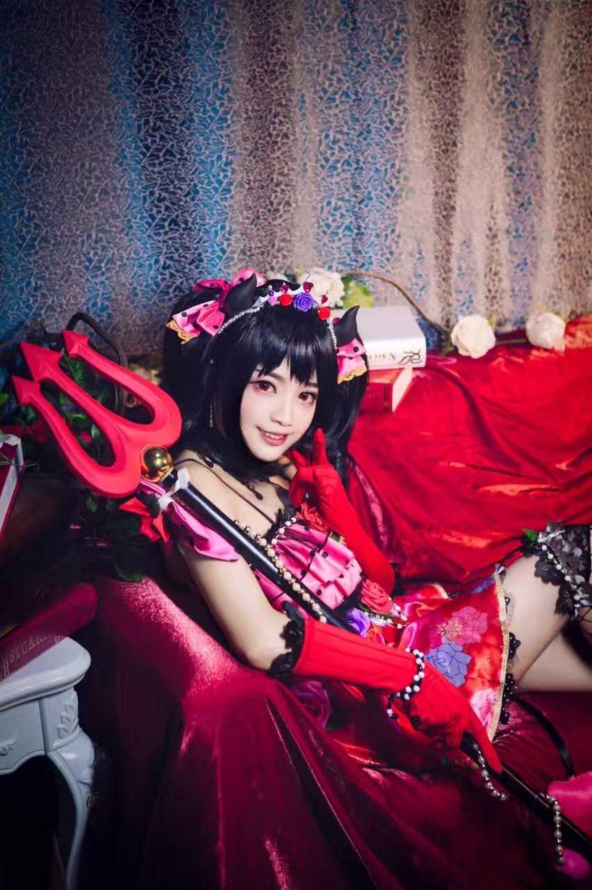 《77游戏社第809期》LoveLive 小恶魔觉醒妮可cosplay
