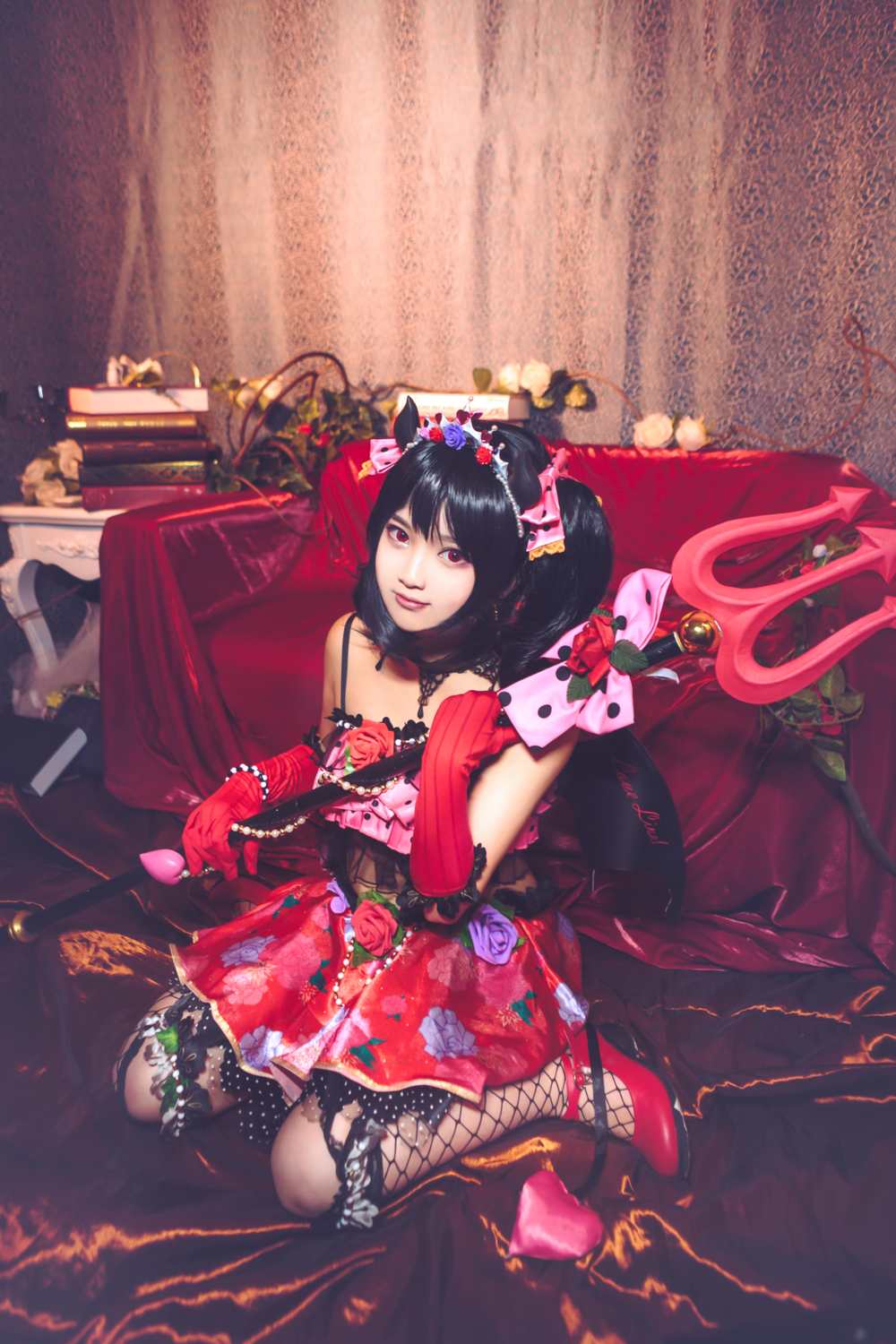 《77游戏社第809期》LoveLive 小恶魔觉醒妮可cosplay
