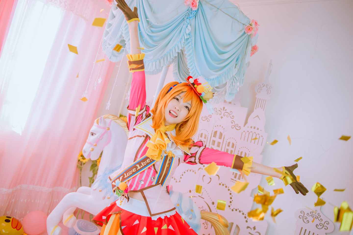 《77游戏社第834期》LoveLive！高坂穗乃果冰淇淋觉醒cos