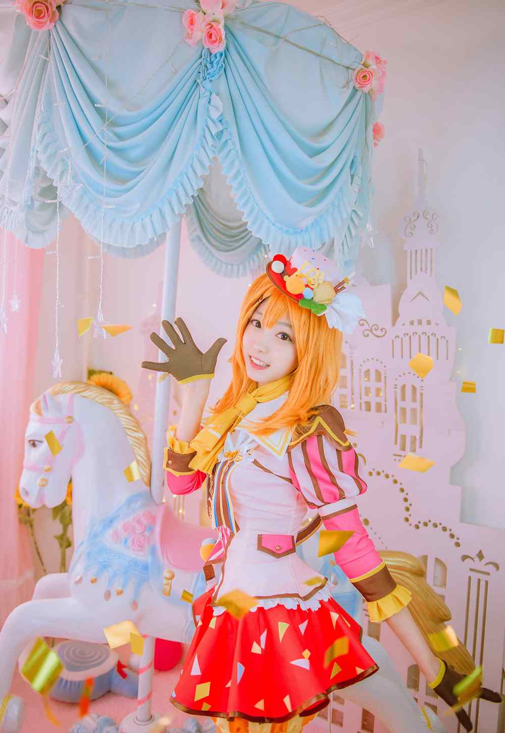 《77游戏社第834期》LoveLive！高坂穗乃果冰淇淋觉醒cos