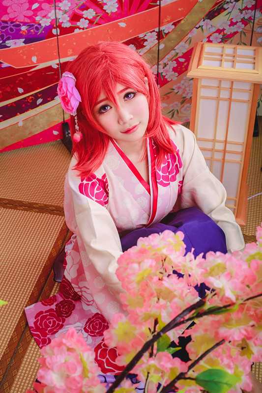 《77游戏社第824期》LOVELIVE!Maki同人和服