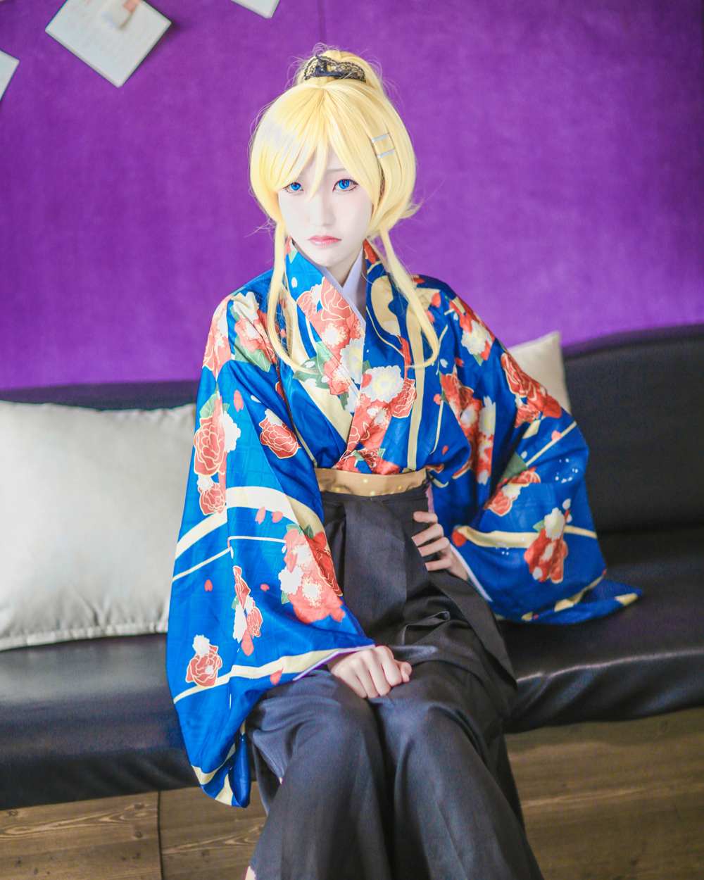 《77游戏社第823期》lovelive绚濑绘里大正和服未觉醒