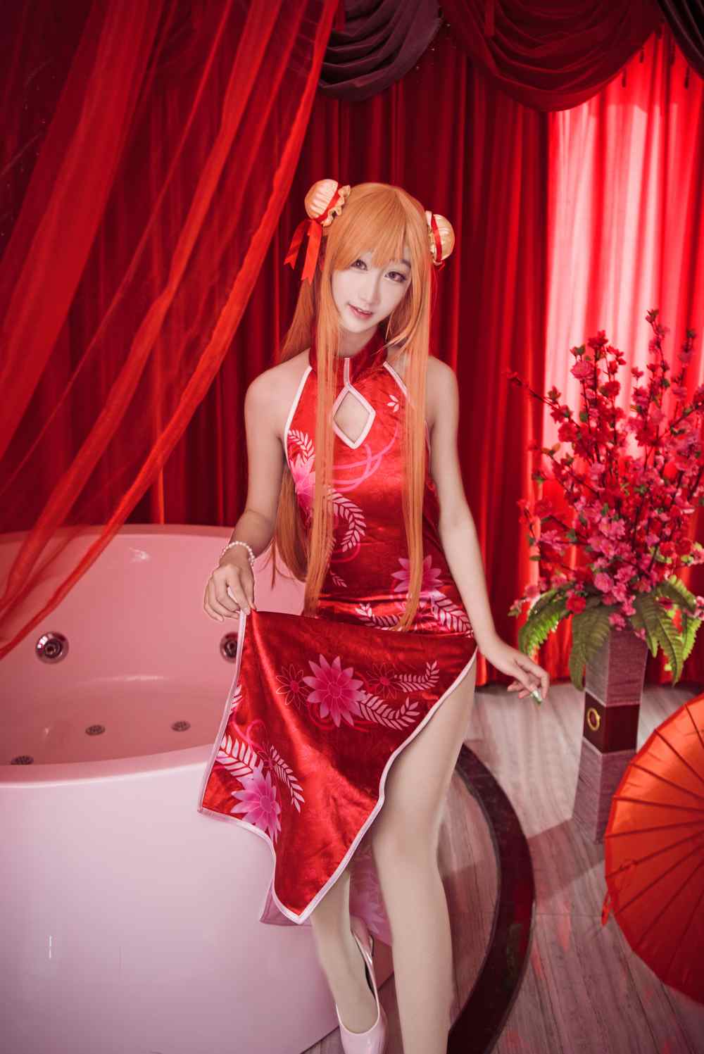 《汉服第765期》亚丝娜旗袍