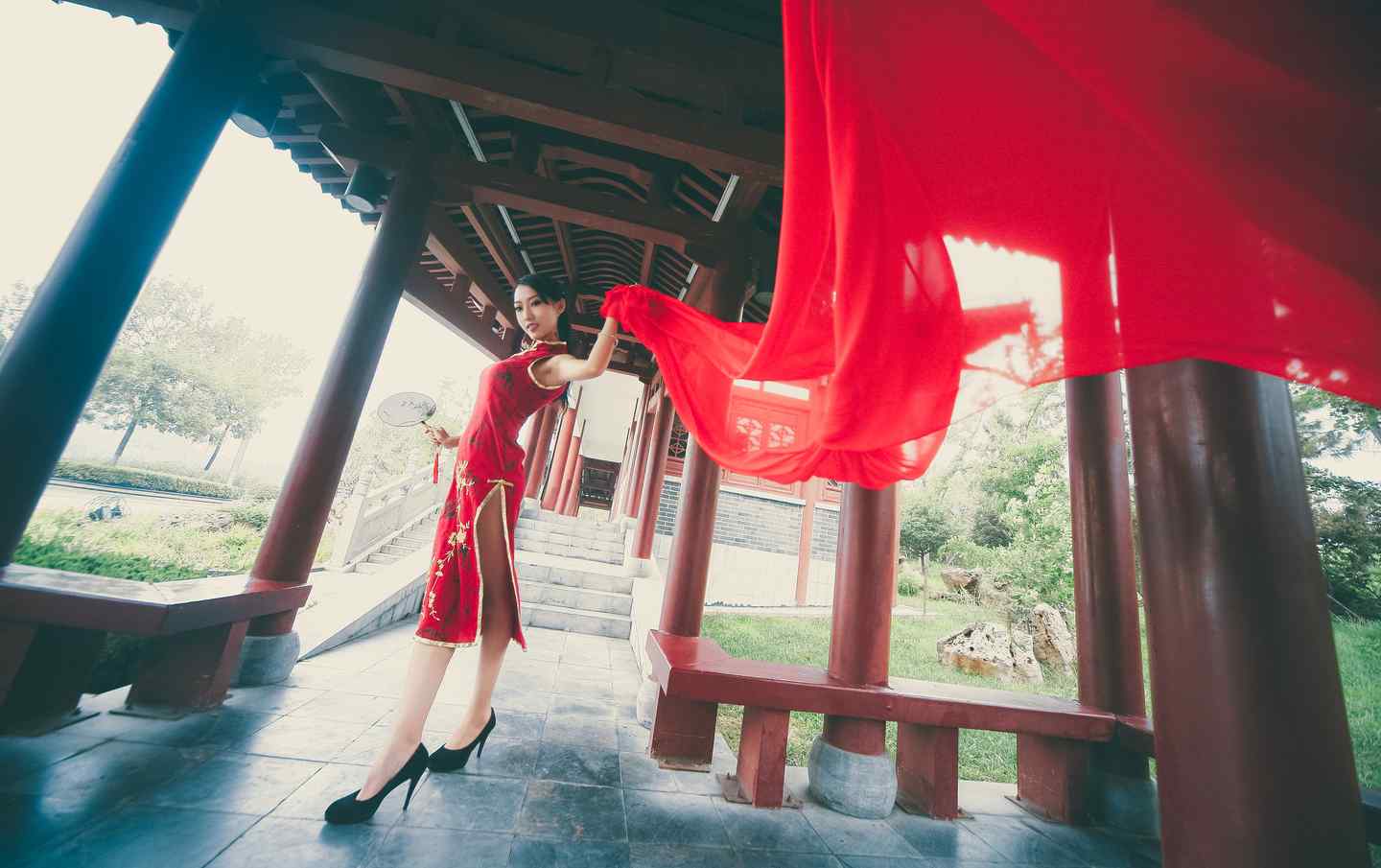 《汉服第695期》全职高手民国同人陈果