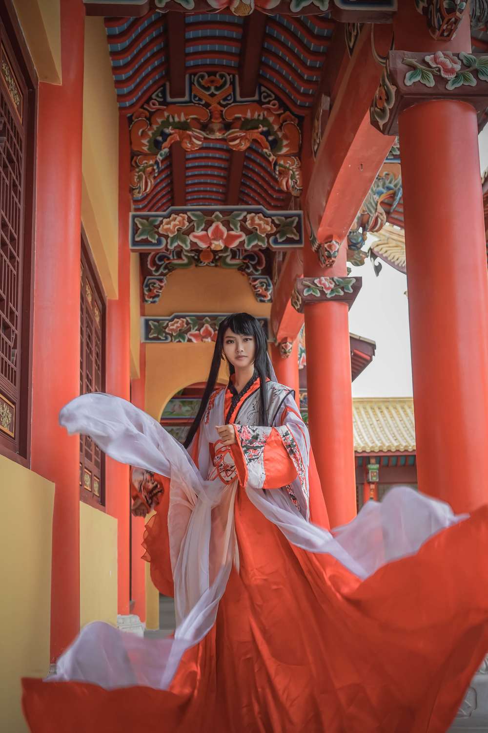 《汉服第610期》梅花兰花拟人溯回