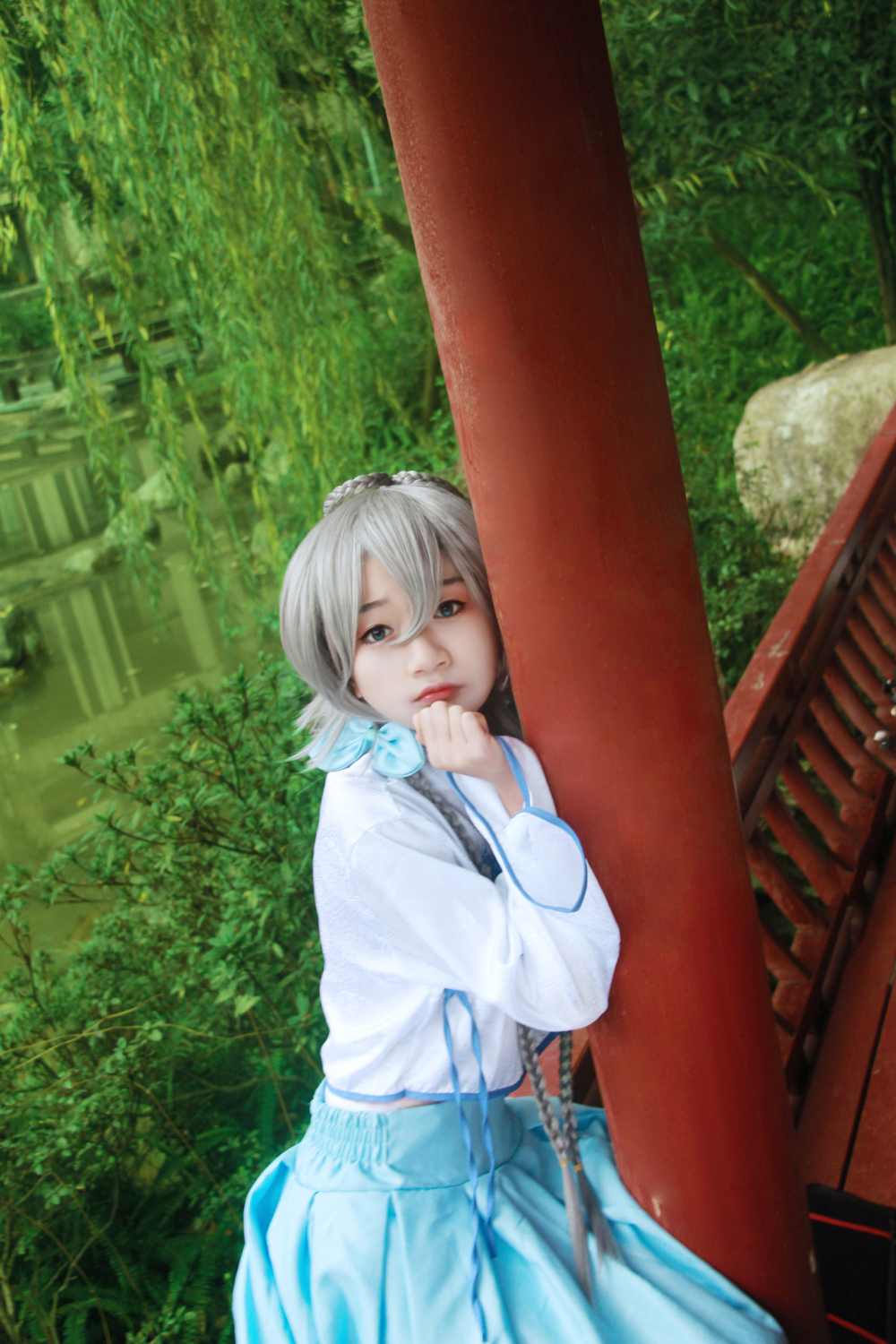 《汉服第606期》洛天依洛城书苑洛天依