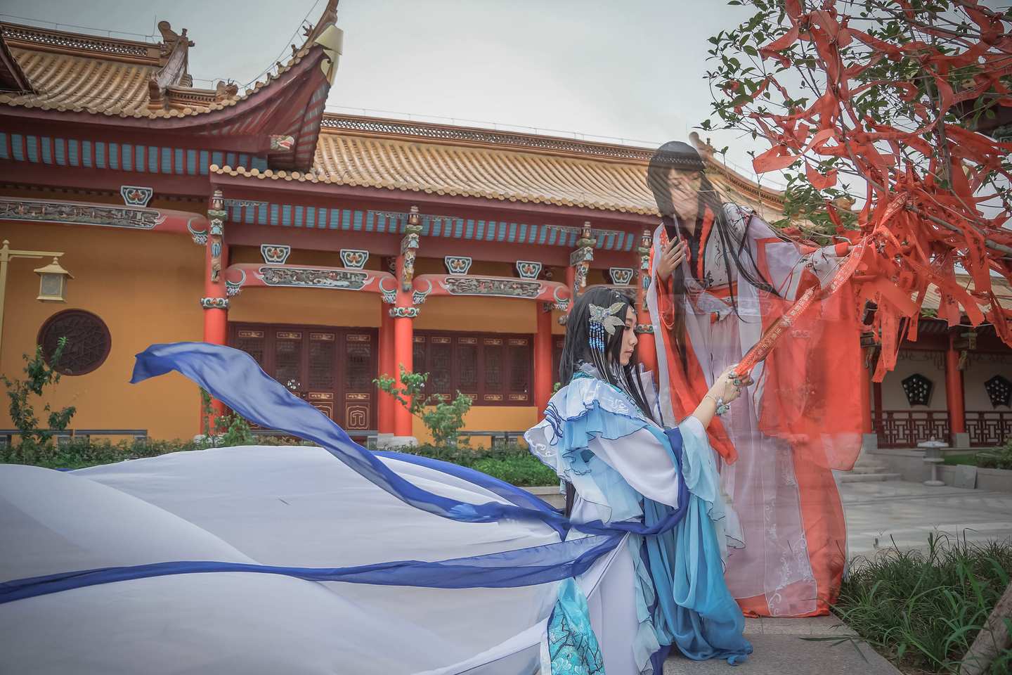 《汉服第610期》梅花兰花拟人溯回