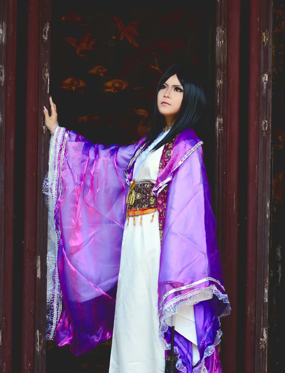 《汉服第630期》墨莲染尘