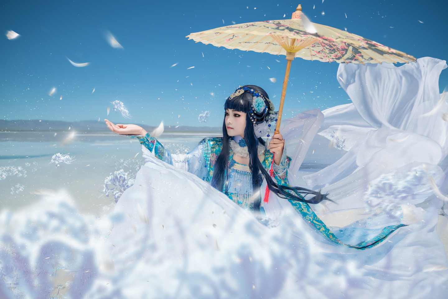 《汉服第582期》金光不布袋戏玲珑雪霏