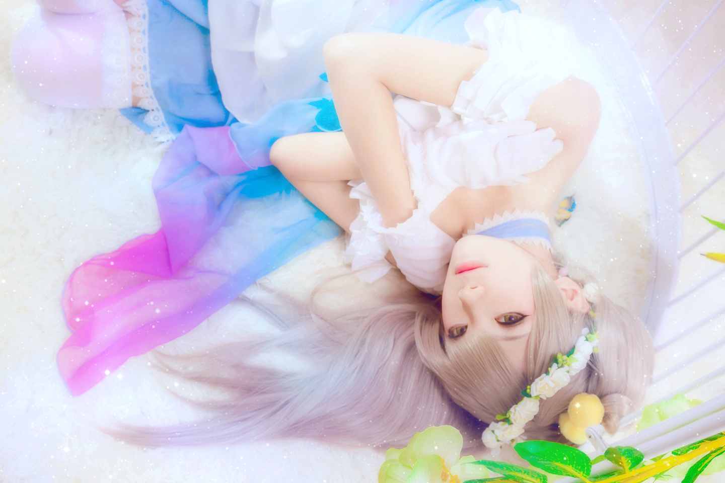《77游戏社第622期》LoveLive！南小鸟蓝纱打歌服