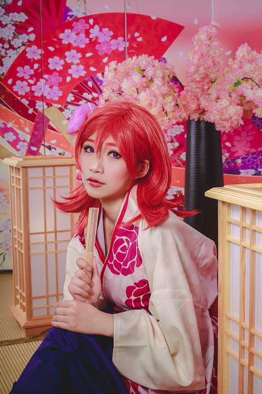 《77游戏社第592期》LOVELIVE!Maki同人和服