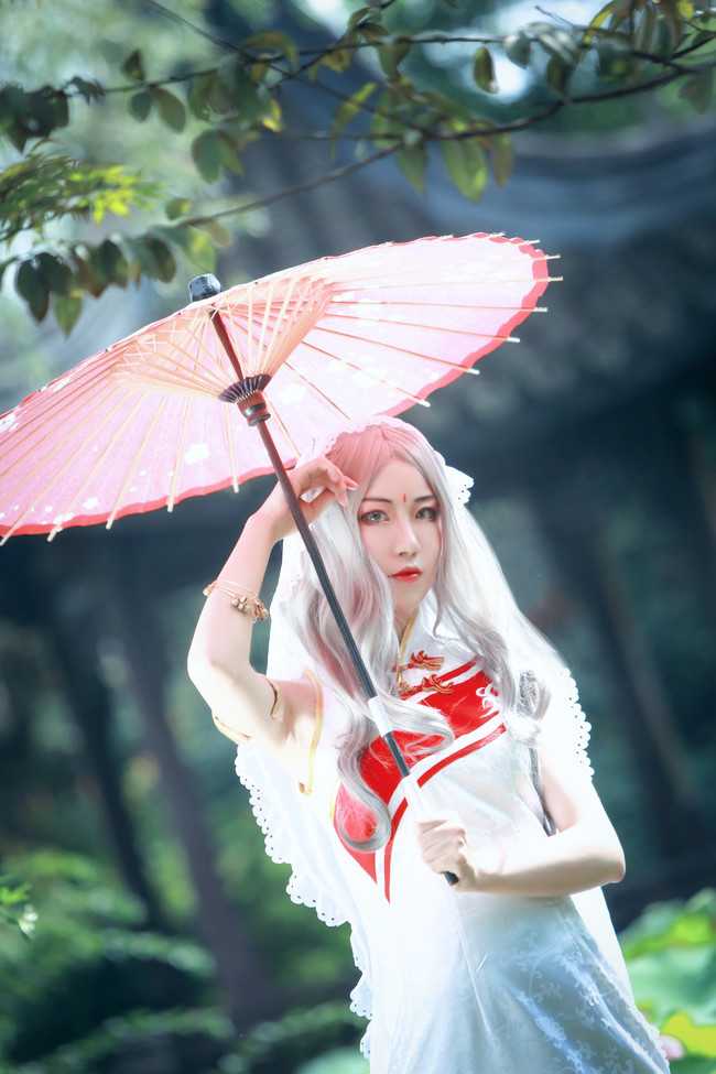 《汉服第426期》明教喵姐旗袍