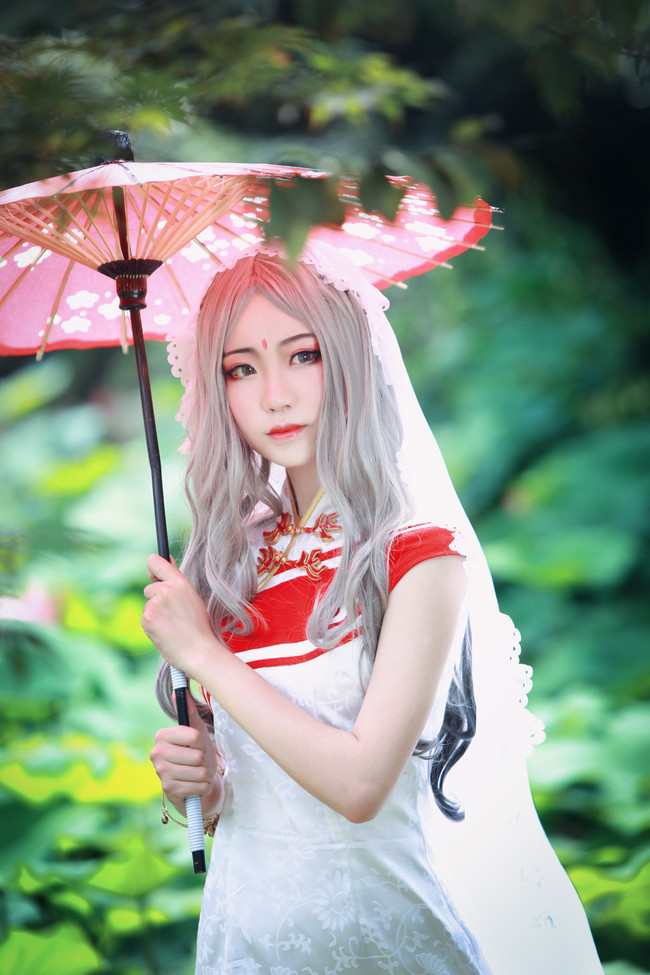 《汉服第426期》明教喵姐旗袍