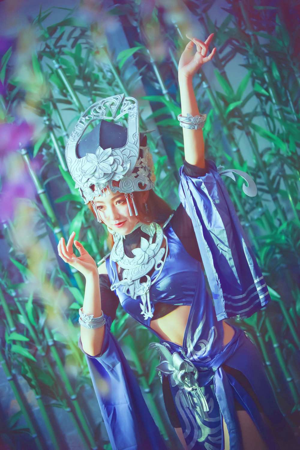 《汉服第448期》破军五毒蛊为画