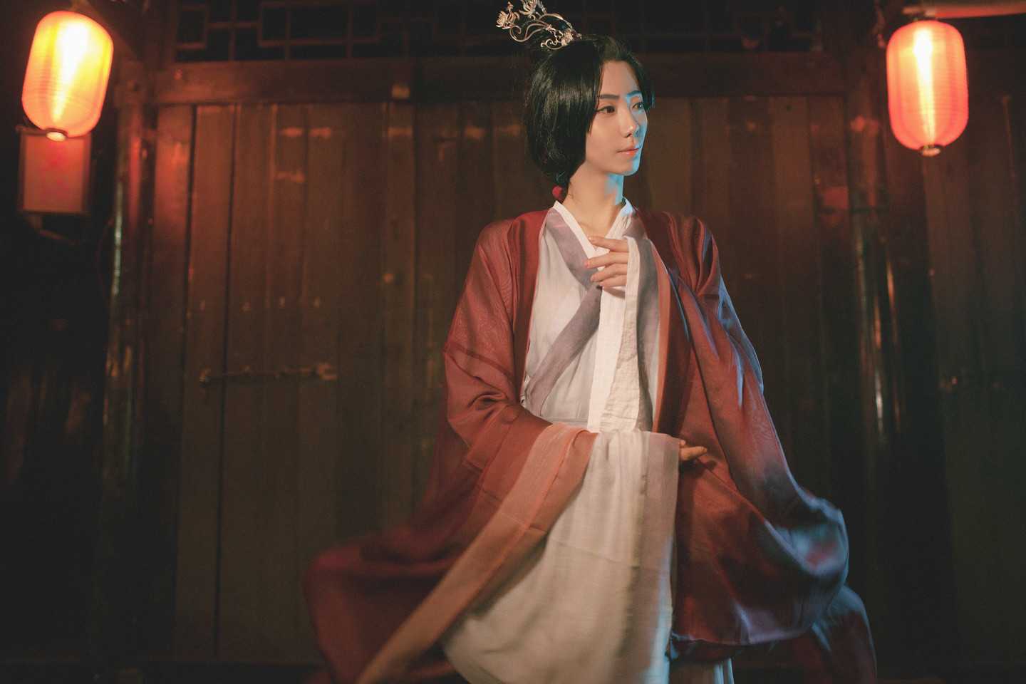 《汉服第405期》佳人 汉服写真