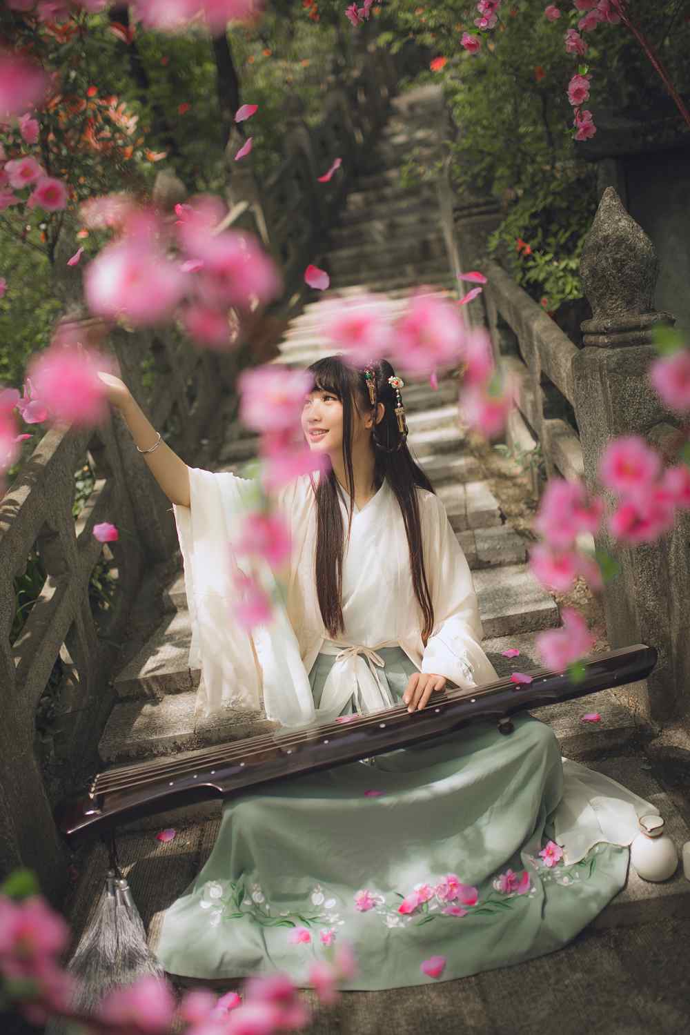 《汉服第371期》汉服私影醉桃花