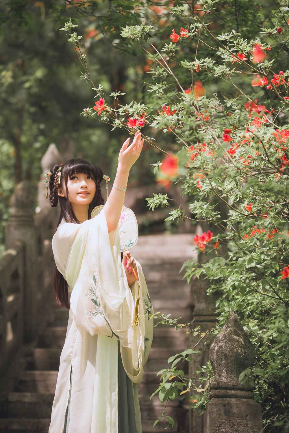 《汉服第371期》汉服私影醉桃花