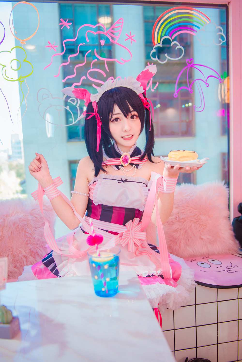 《77游戏社第510期》Love live！妮可情人节女仆cos