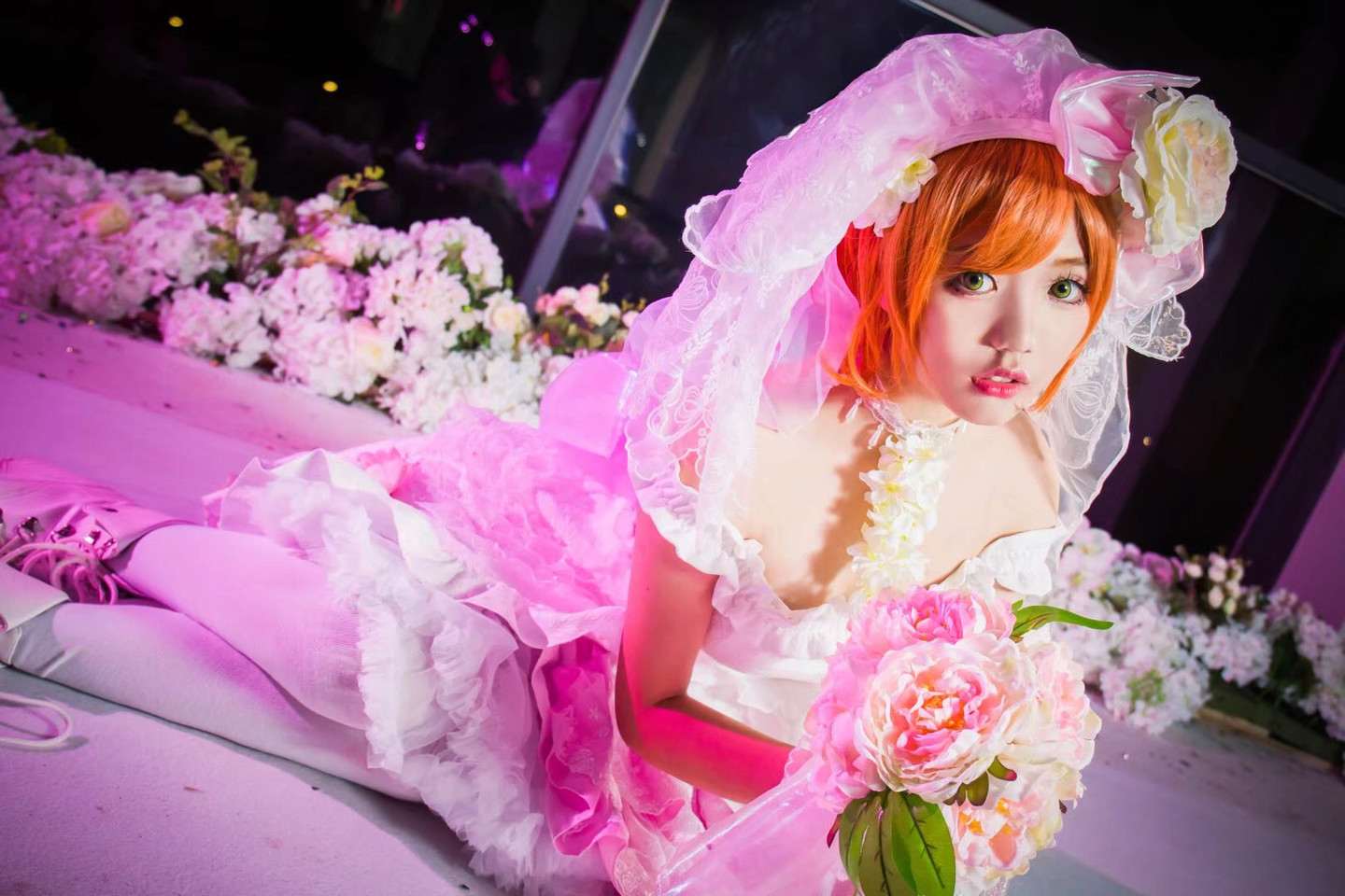 《77游戏社第529期》love live！星空凛lwb婚纱