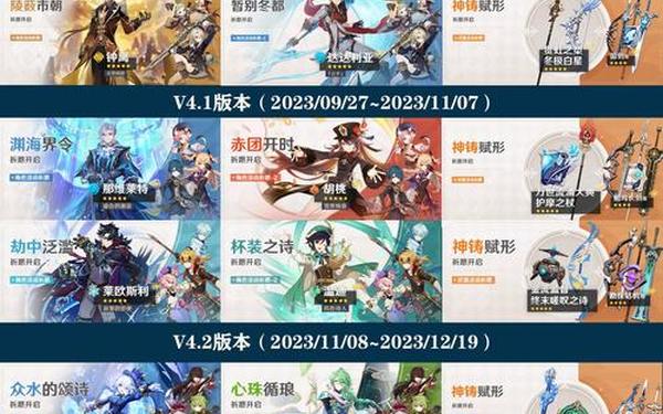 原神3.2本up池_原神2.3版本up池顺序